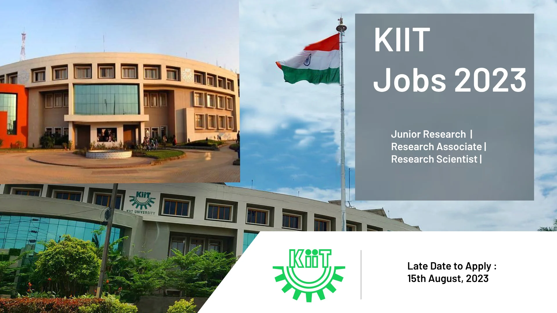 You are currently viewing Junior Research Fellow, Research Associate, and Research Scientist : KIIT Jobs 2023