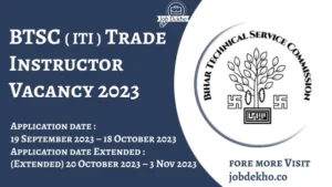 Read more about the article BTSC Trade Instructor Vacancy 2023: Apply Now for 1279 Posts