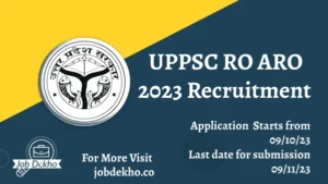 Read more about the article 411 Samiksha Adhikari Vacancies: Apply Now for UPPSC RO ARO