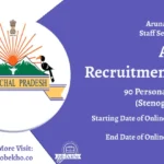 APSSB Recruitment 2023 – 90 PA (Stenographer Gr III) Posts