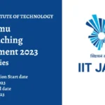 IIT Jammu Non Teaching Recruitment 2023 with 59 Vacancies