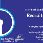 Apply for 42 Deputy Manager Position at SBI Recruitment 2023