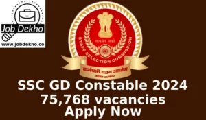 Read more about the article SSC GD Constable 2024: Applications are currently open for 75,768 vacancies.