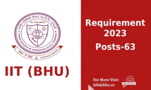 Read more about the article Indian Institute of Technology (Banaras Hindu University) Recruitment 2023