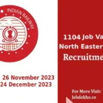 RRC NER Recruitment 2023: Apply Now for North Eastern Railway 1104 Post