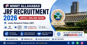 MNNIT Allahabad JRF Recruitment 2026