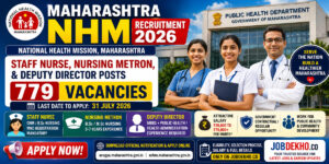 Maharashtra NHM Recruitment 2026 Apply for Staff Nurse, Metron & Deputy Director Posts