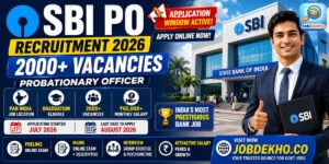 SBI PO Recruitment 2026: 2000+ Posts Par Bharti