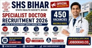 Bihar Health Dept Govt Job Alert 2026!