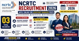 NCRTC Assistant Manager Vacancy 2026 Apply Now