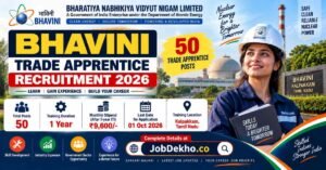 BHAVINI Trade Apprentice Recruitment 2026
